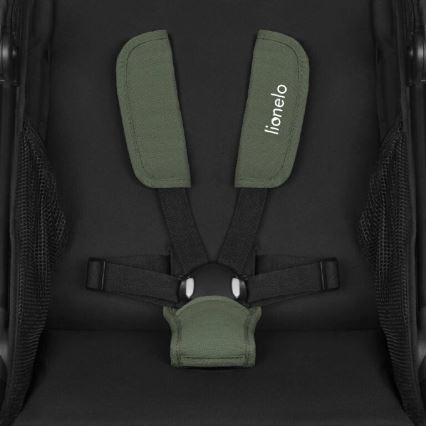 Lionelo - AZURA Sport Stroller Black/Green