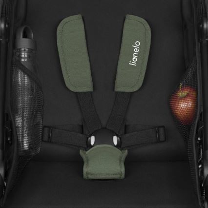 Lionelo - AZURA Sport Stroller Black/Green