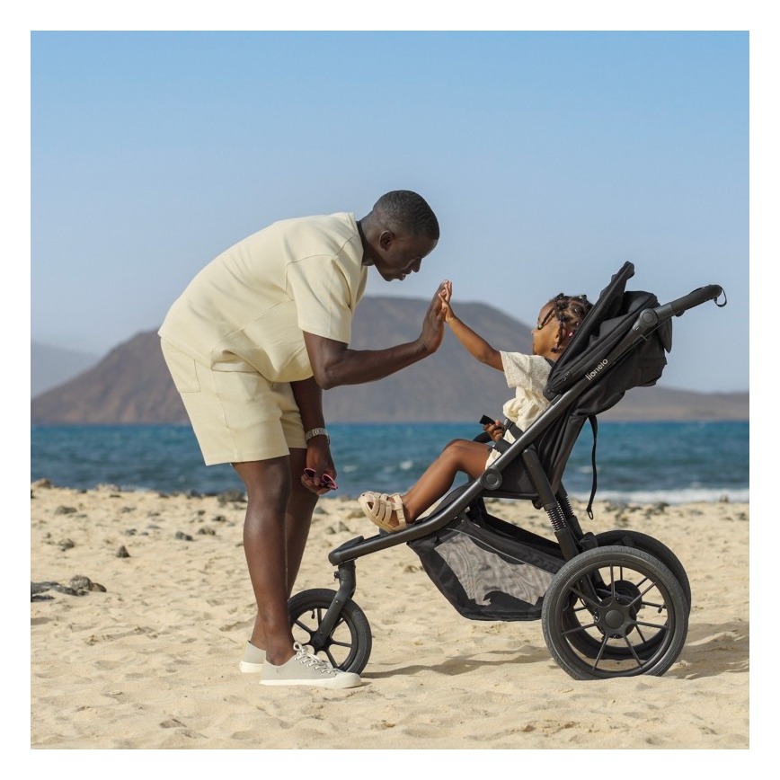 Lionelo - AZURA Sport Stroller, Black