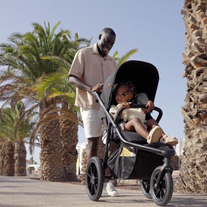 Lionelo - AZURA Sport Stroller, Black