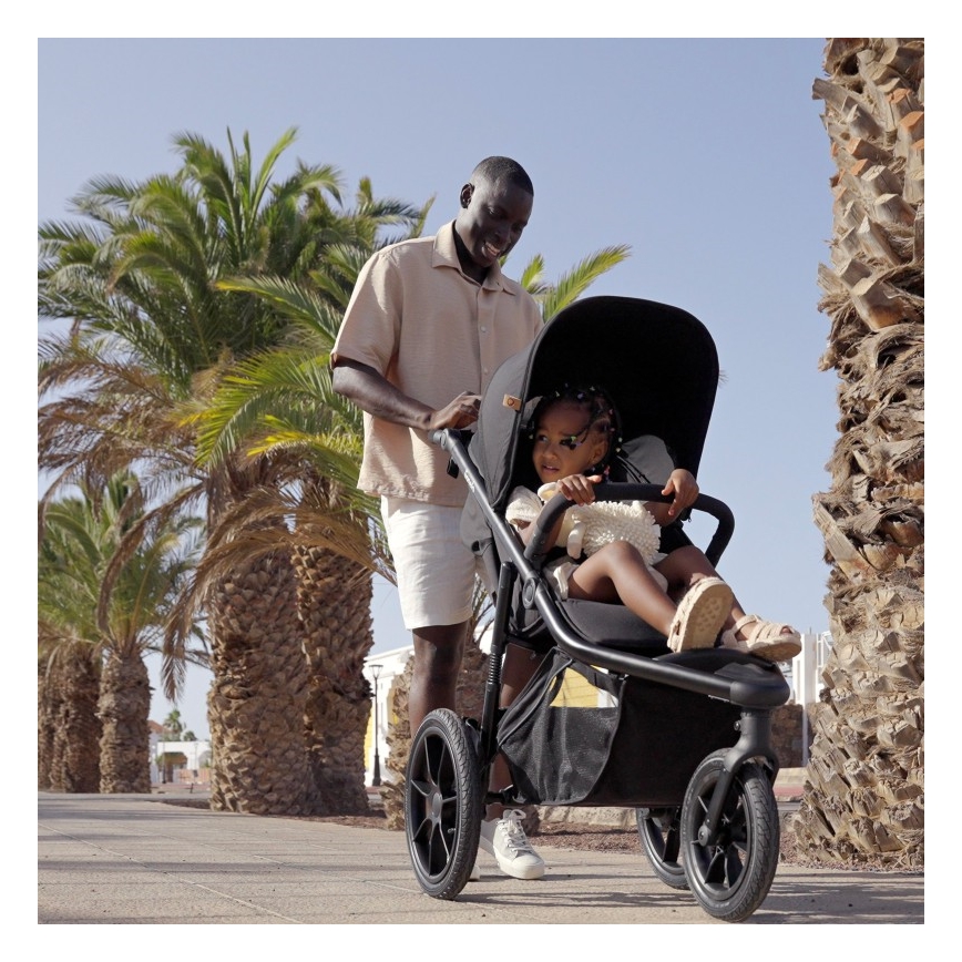Lionelo - AZURA Sport Stroller, Black