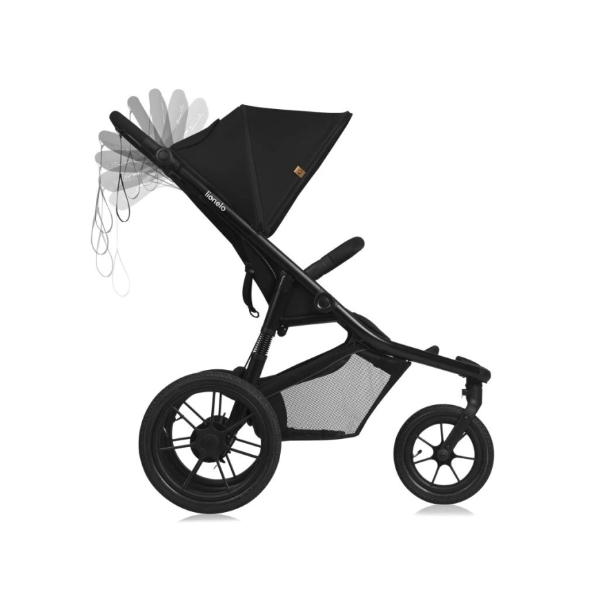 Lionelo - AZURA Sport Stroller, Black
