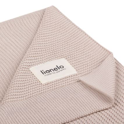 Lionelo - Baby Bamboo Blanket 75 x 100 cm, Beige Sand