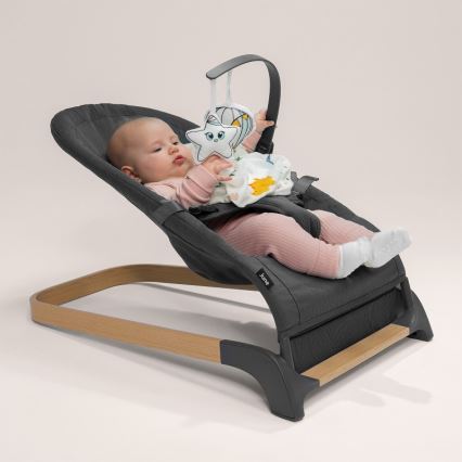 Lionelo - Baby Bouncer JUNE Anthracite
