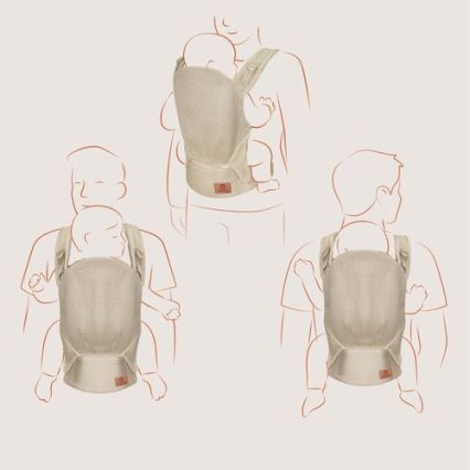 Lionelo - Baby Carrier MARGAREET Air Beige