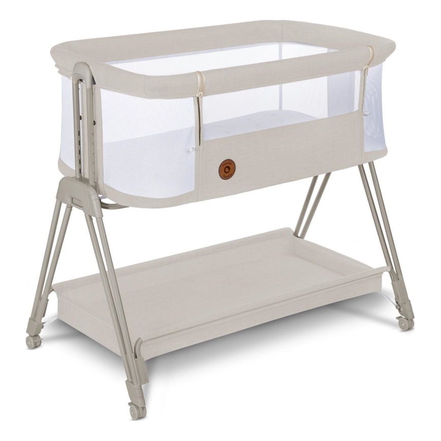 Lionelo - Baby crib 2in1 LUNA beige