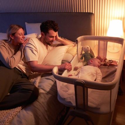 Lionelo - Baby crib 2in1 LUNA beige