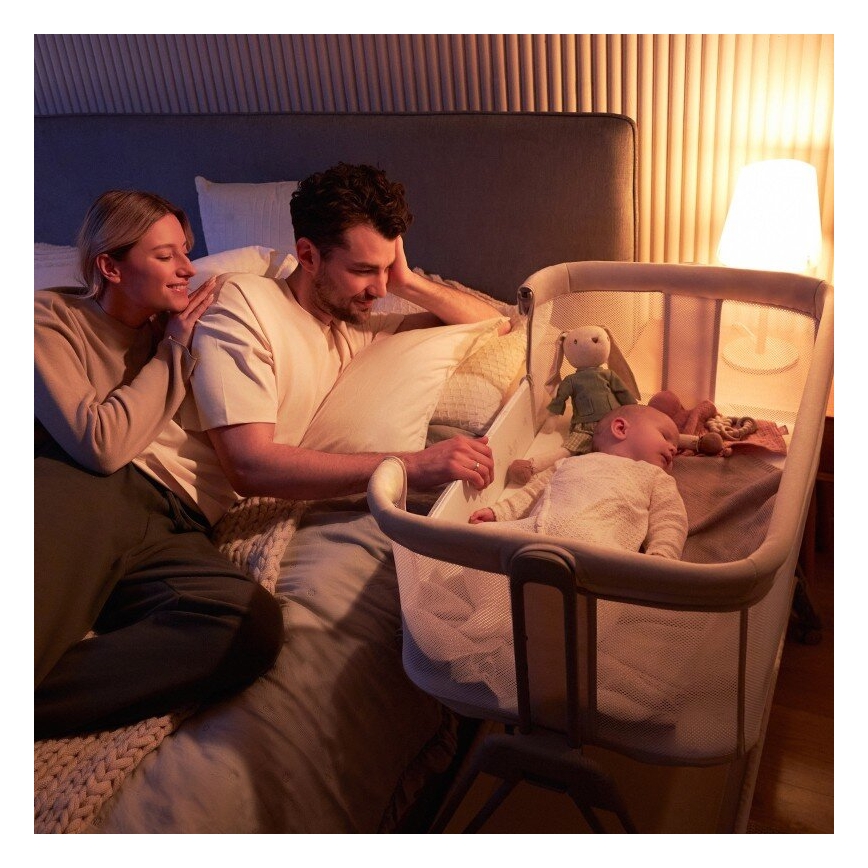 Lionelo - Baby crib 2in1 LUNA beige