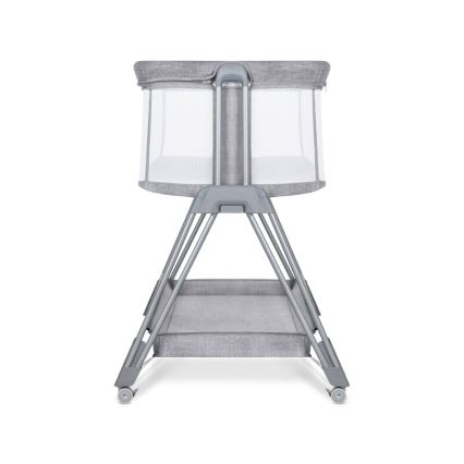 Lionelo - Baby crib 2in1 LUNA grey