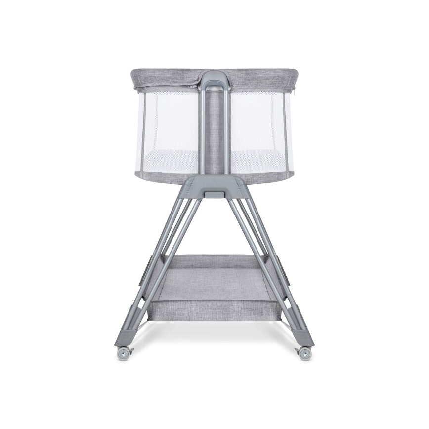 Lionelo - Baby crib 2in1 LUNA grey