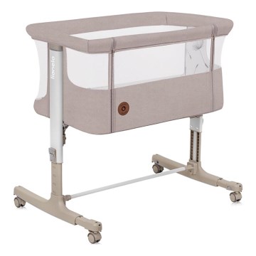 Lionelo - Baby crib 3in1 AURORA beige