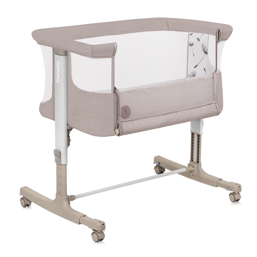 Lionelo - Baby crib 3in1 AURORA beige