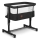 Lionelo - Baby crib 3in1 AURORA black