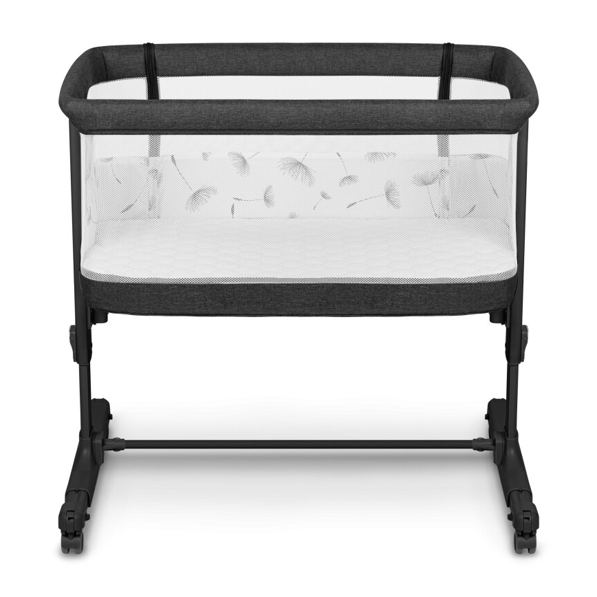 Lionelo - Baby crib 3in1 AURORA black