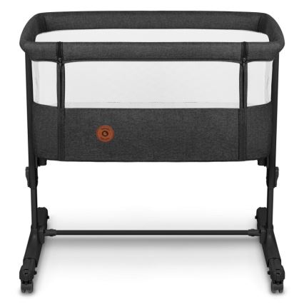 Lionelo - Baby crib 3in1 AURORA black