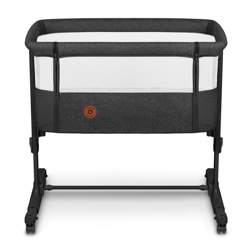 Lionelo - Baby crib 3in1 AURORA black