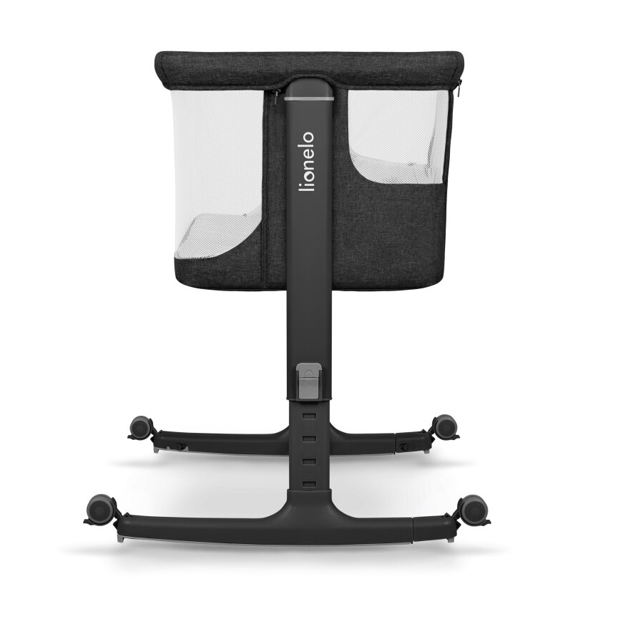 Lionelo - Baby crib 3in1 AURORA black
