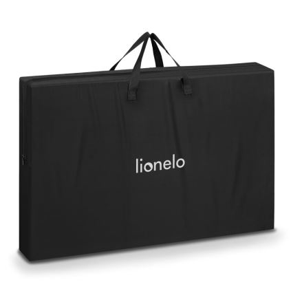 Lionelo - Baby crib 3in1 AURORA black