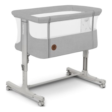 Lionelo - Baby crib 3in1 AURORA grey