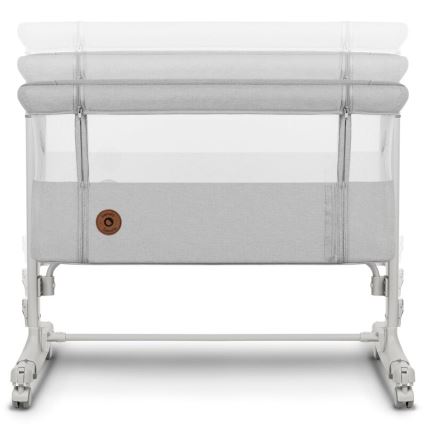 Lionelo - Baby crib 3in1 AURORA grey