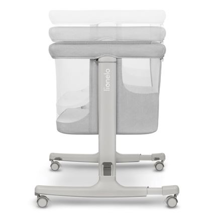 Lionelo - Baby crib 3in1 AURORA grey