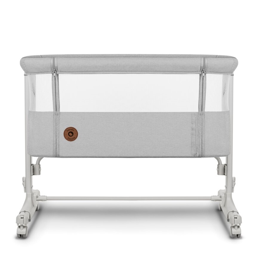 Lionelo - Baby crib 3in1 AURORA grey