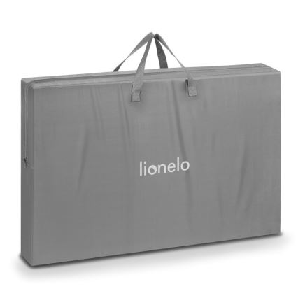 Lionelo - Baby crib 3in1 AURORA grey
