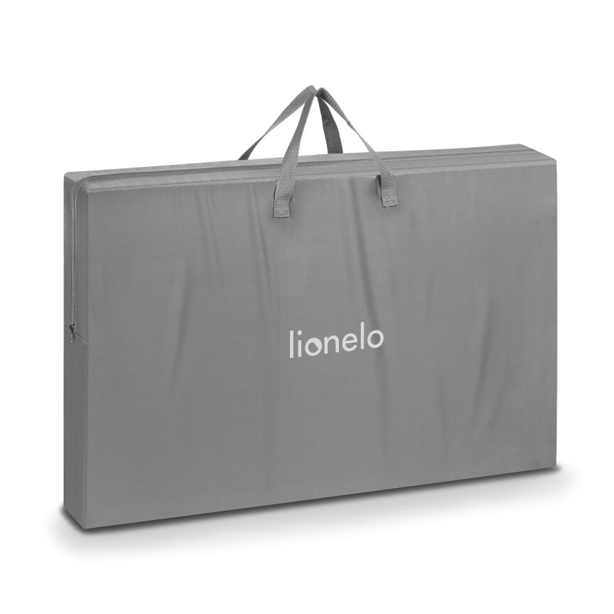 Lionelo - Baby crib 3in1 AURORA grey