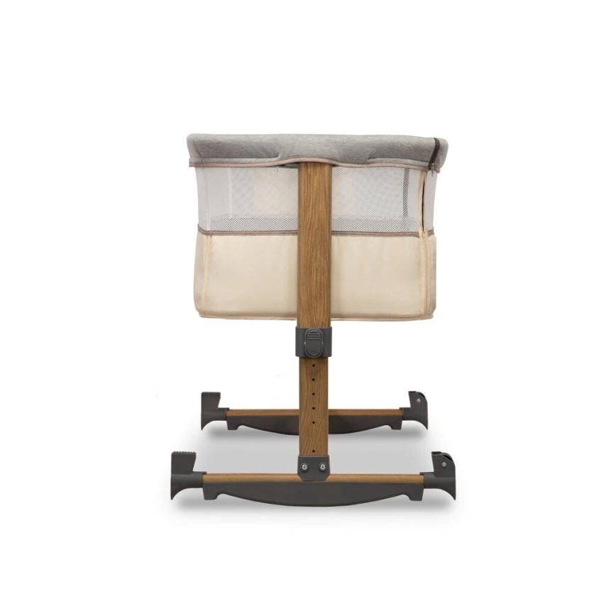 Lionelo - Baby crib 3in1 LEONIE grey/beige