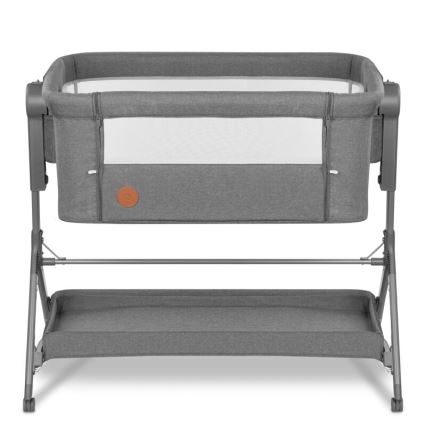 Lionelo - Baby crib 3in1 LEONIE PLUS grey