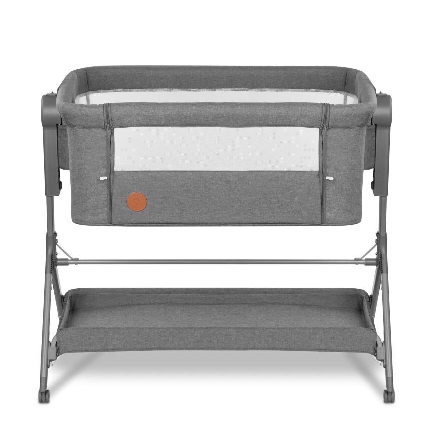 Lionelo - Baby crib 3in1 LEONIE PLUS grey