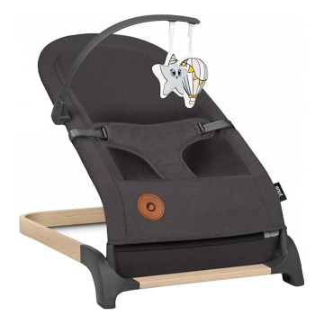 Lionelo - Baby rocker JUNE anthracite