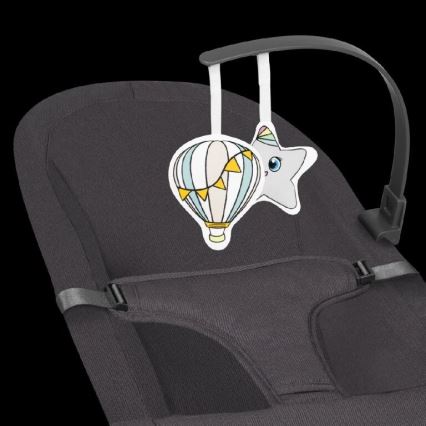 Lionelo - Baby rocker JUNE anthracite