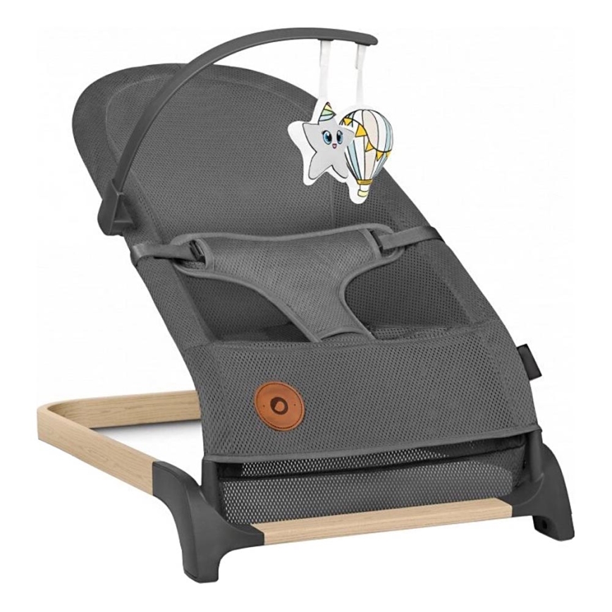 Lionelo - Baby rocker JUNE grey