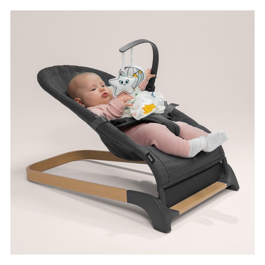 Lionelo - Baby rocker JUNE grey