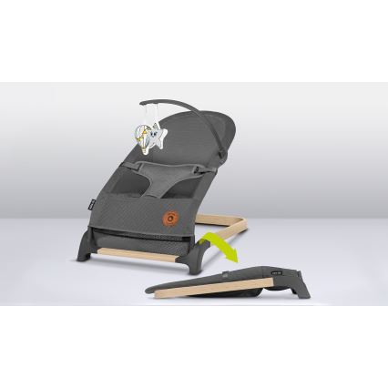 Lionelo - Baby rocker JUNE grey