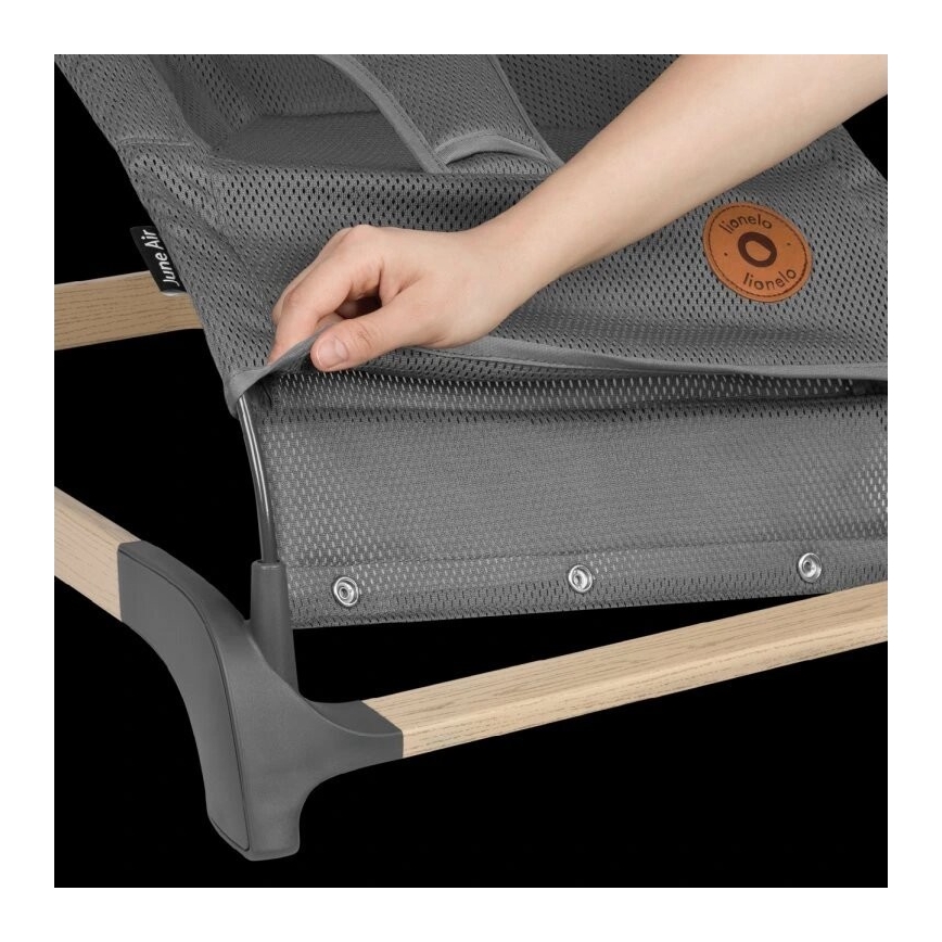 Lionelo - Baby rocker JUNE grey