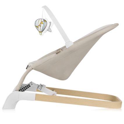 Lionelo - Baby rocker LILAC beige
