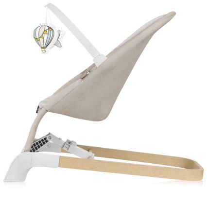 Lionelo - Baby rocker LILAC beige