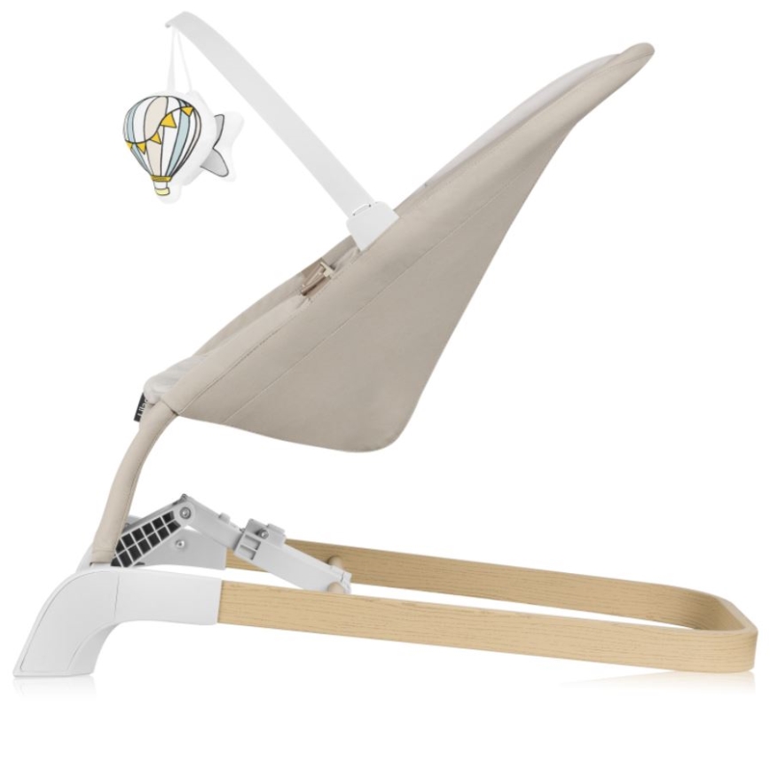 Lionelo - Baby rocker LILAC beige