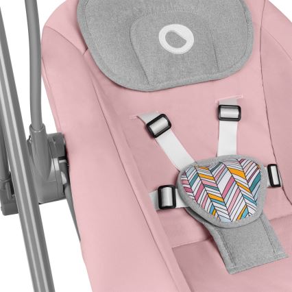 Lionelo - Baby Rocker OTTO 4xLR14 Pink Baby