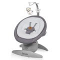Lionelo - Baby rocker with melody MELL Grey Stone 4xAA + remote control