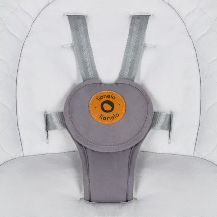 Lionelo - Baby rocker with melody MELL Grey Stone 4xAA + remote control