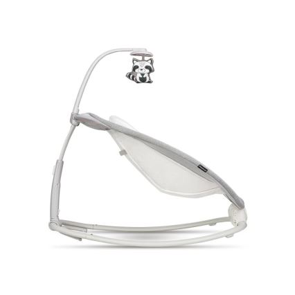 Lionelo - Baby vibrating rocker with a melody PASCAL grey