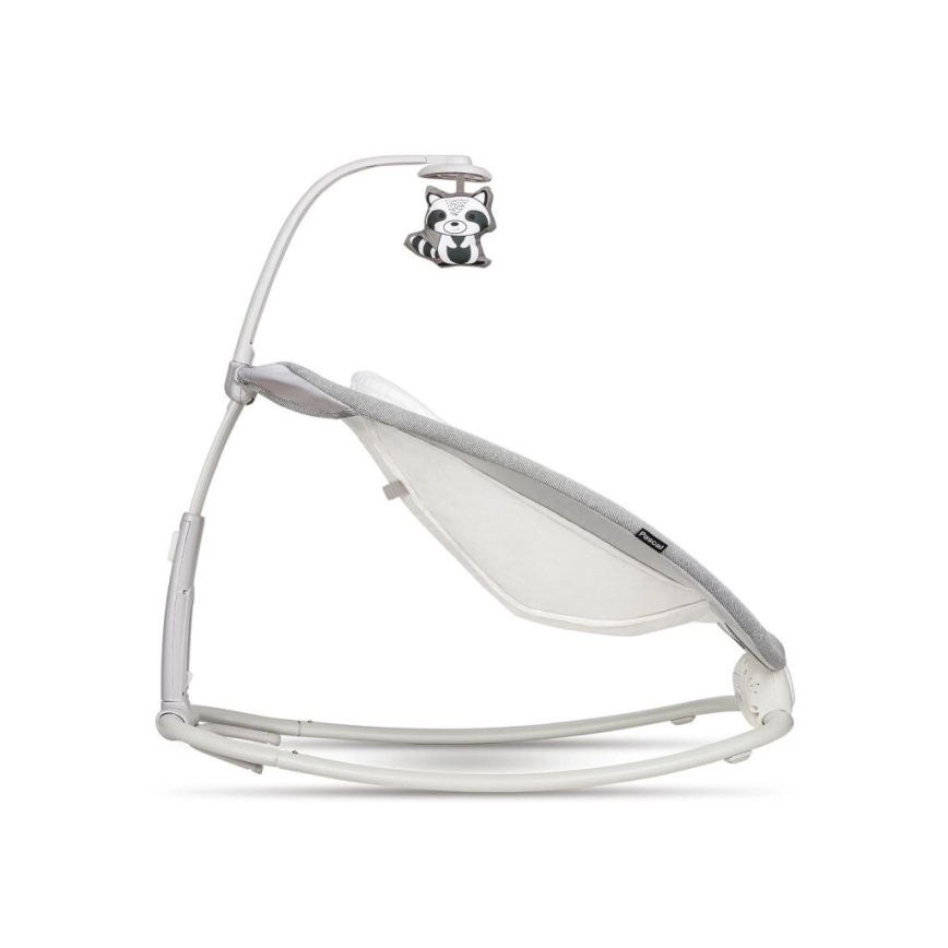 Lionelo - Baby vibrating rocker with a melody PASCAL grey