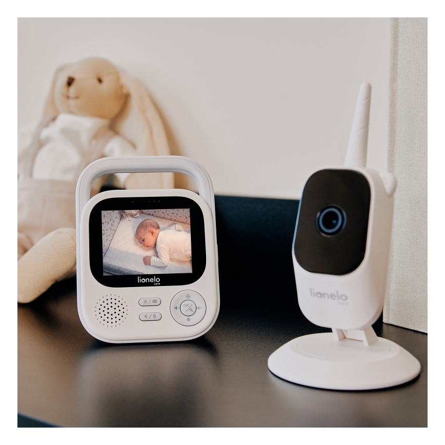 Lionelo - BABYLINE 3.2 Baby Monitor with Display 5V 2600 mAh