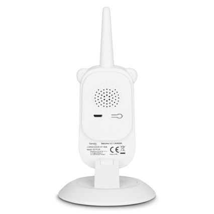 Lionelo - BABYLINE 3.2 Baby Monitor with Display 5V 2600 mAh