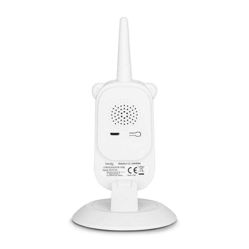 Lionelo - BABYLINE 3.2 Baby Monitor with Display 5V 2600 mAh