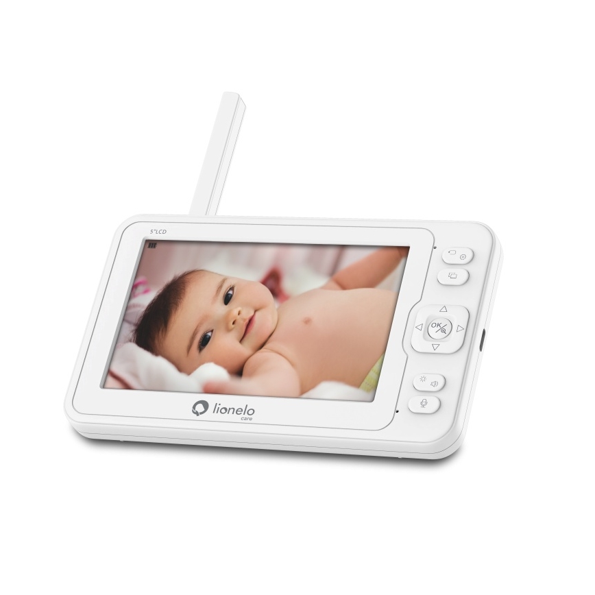 Lionelo - BABYLINE 6.2 Baby Monitor with Display, 5V, 3600 mAh