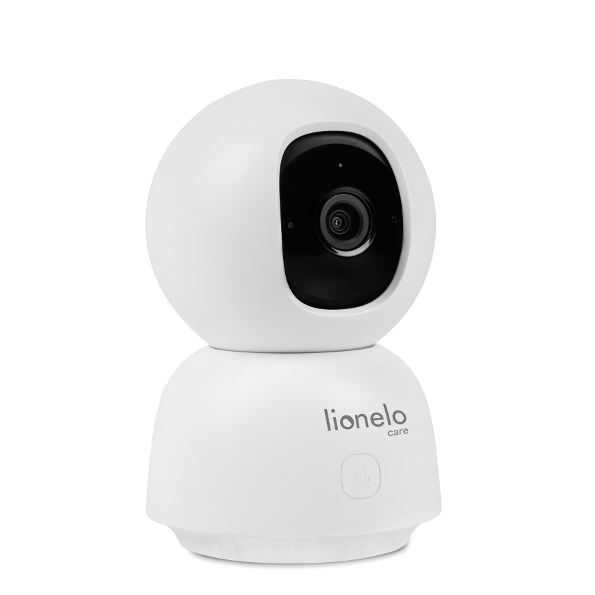 Lionelo - BABYLINE VIEW Smart Baby Monitor, Wi‑Fi, 5V, White